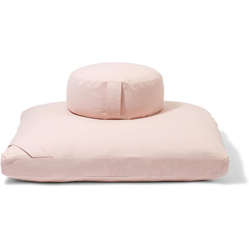 Organic Buckwheat Zafu Zabuton Cushion Set