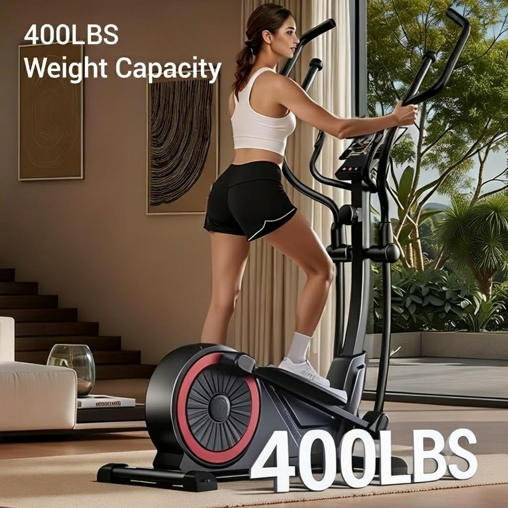 Silent Magnetic Home Elliptical Exercise Machine