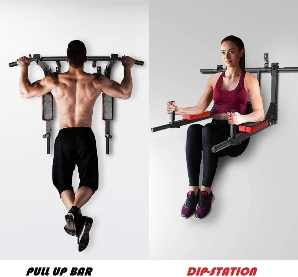 Heavy‑Duty Wall Mount Pull‑Up Bar