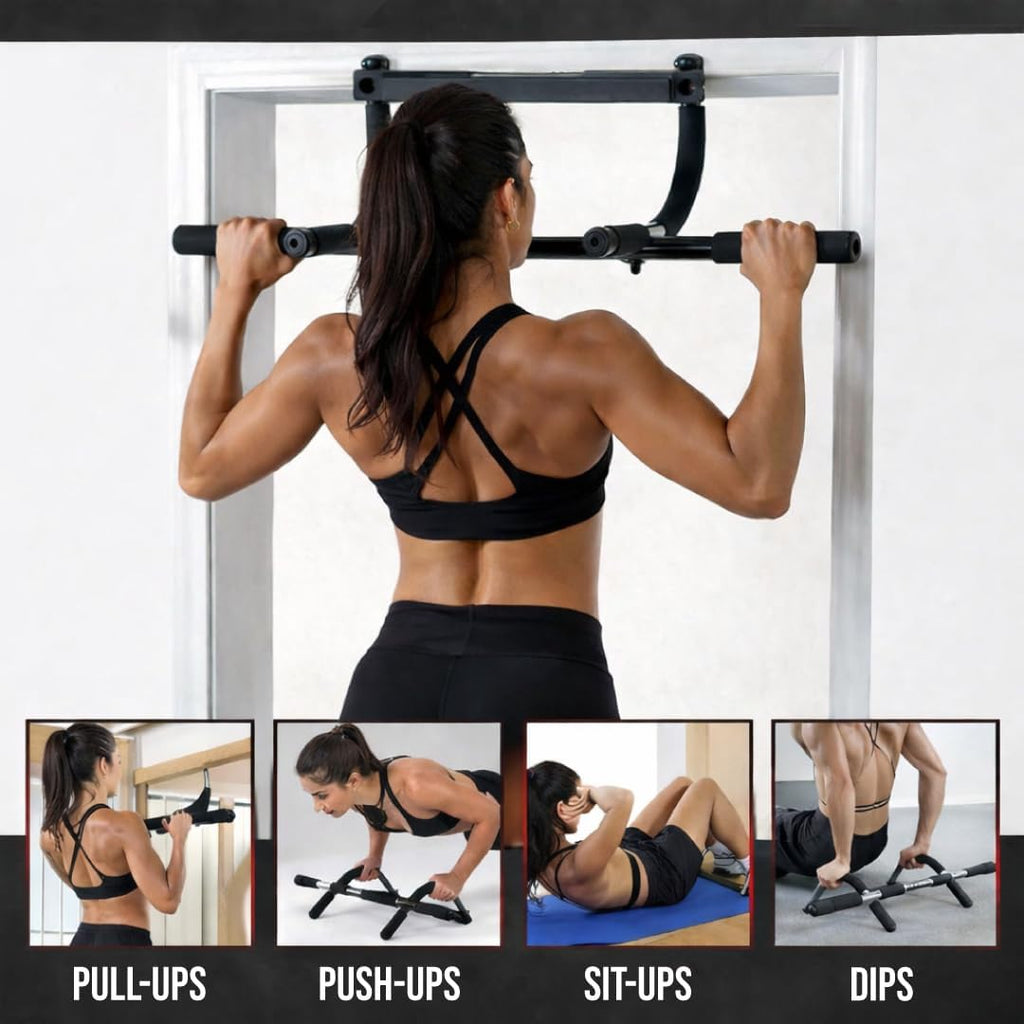 Doorway Multifunctional Pull‑Up Bar Set