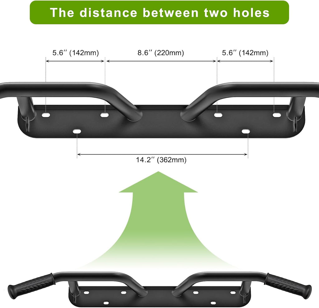 Heavy‑Duty Ceiling Wall Mount Pull‑Up Bar