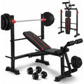 750LBS Adjustable Weight Workout Bench Set