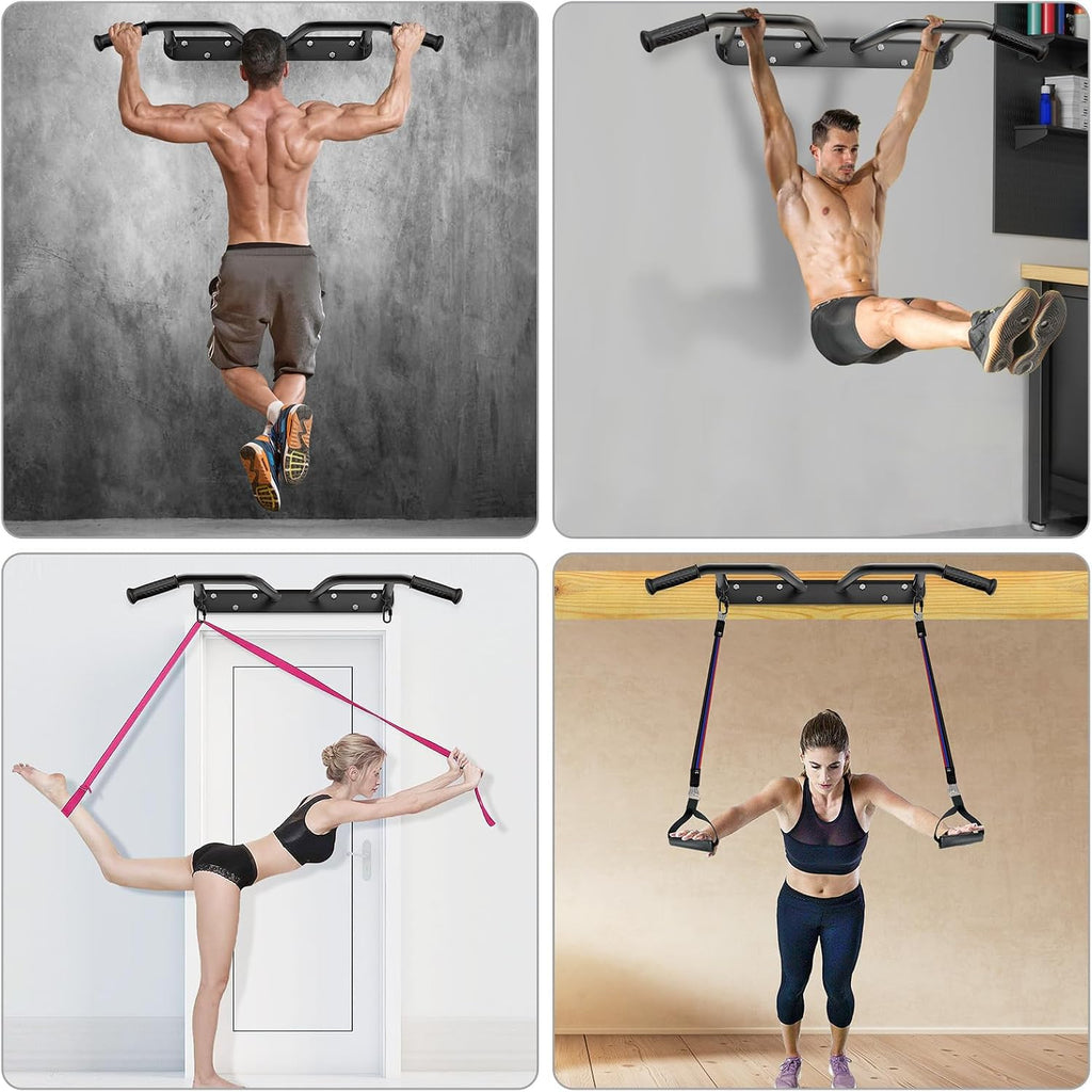 Heavy‑Duty Ceiling Wall Mount Pull‑Up Bar