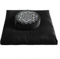 Velvet Buckwheat Yoga Meditation Cushion Set