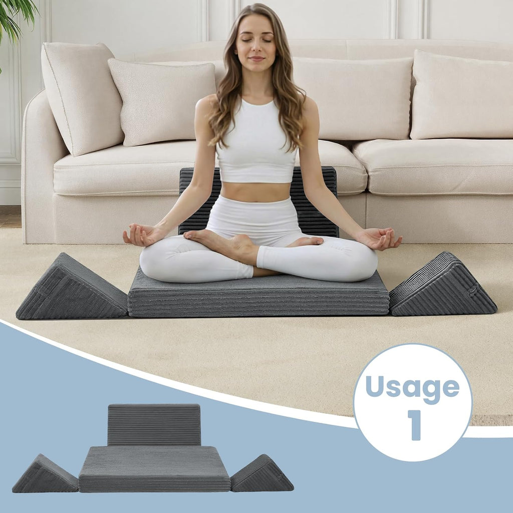 Knee‑Support Yoga Meditation Cushion Pillow