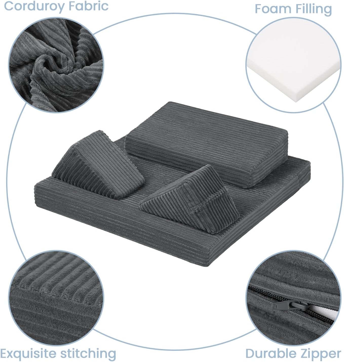 Knee‑Support Yoga Meditation Cushion Pillow