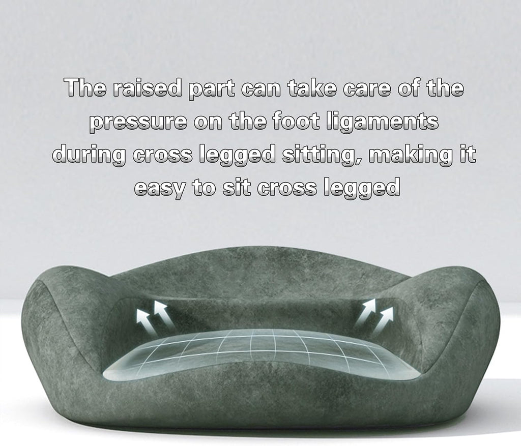 Ergonomic Memory Foam Meditation Cushion Pillow