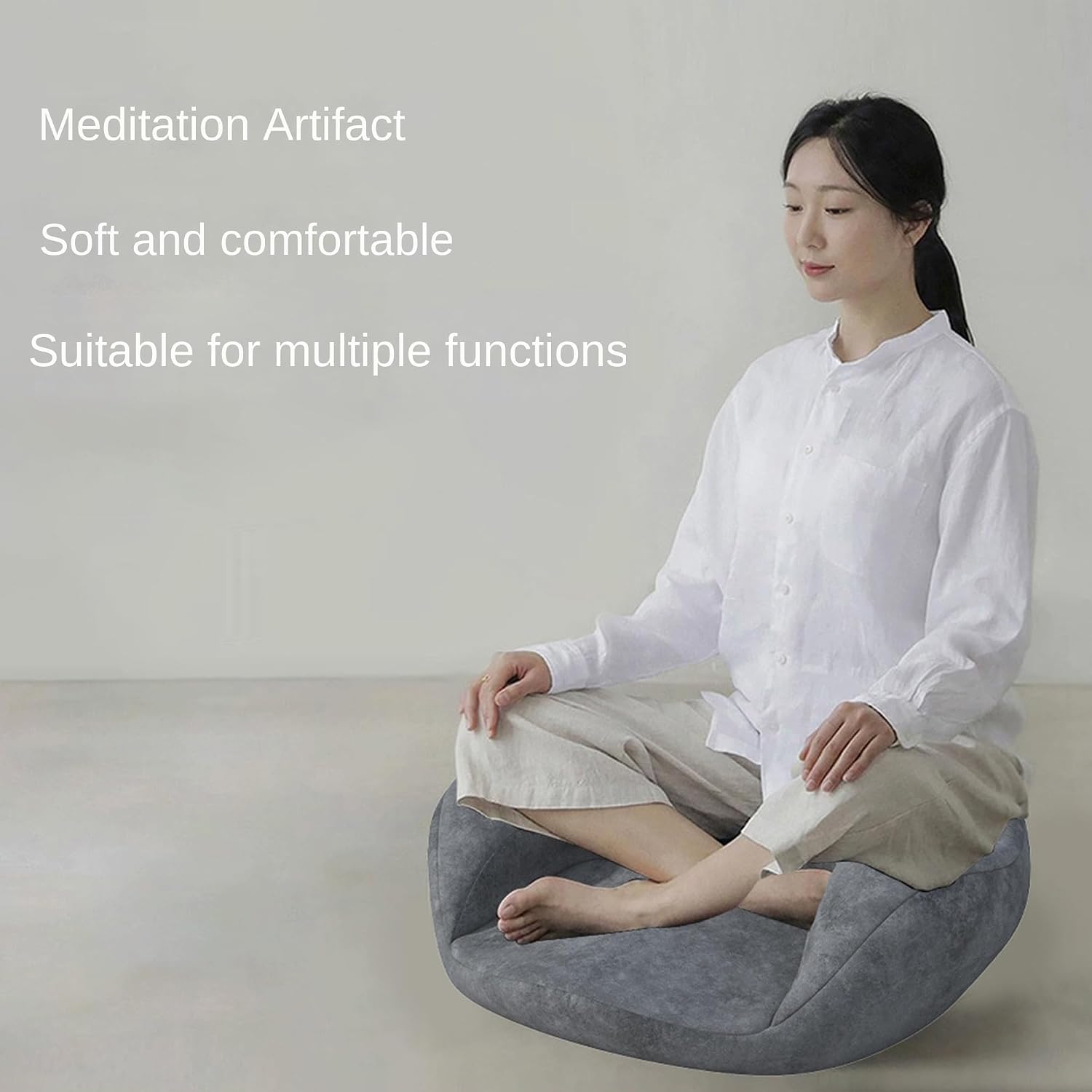 Ergonomic Memory Foam Meditation Cushion Pillow