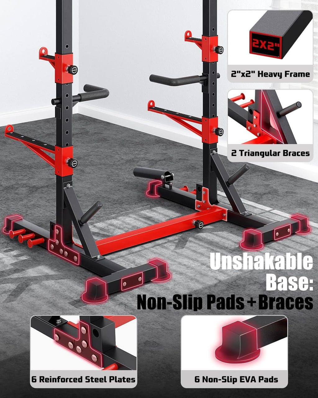 Smith Machine Squat Rack Power Cage Combo