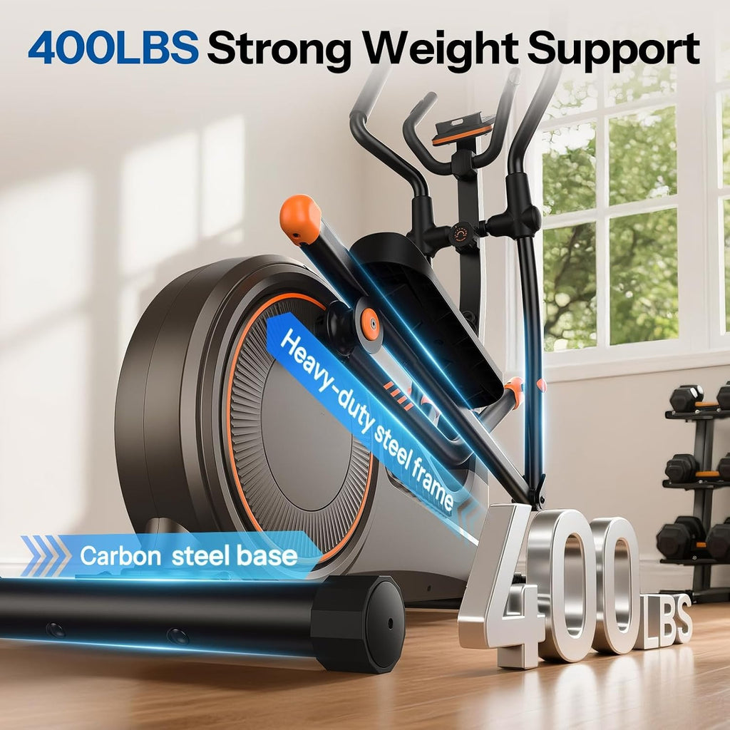 Long‑Stride Home Elliptical Machine