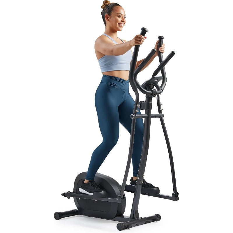 Smart Upright Home Elliptical Fitness Machine