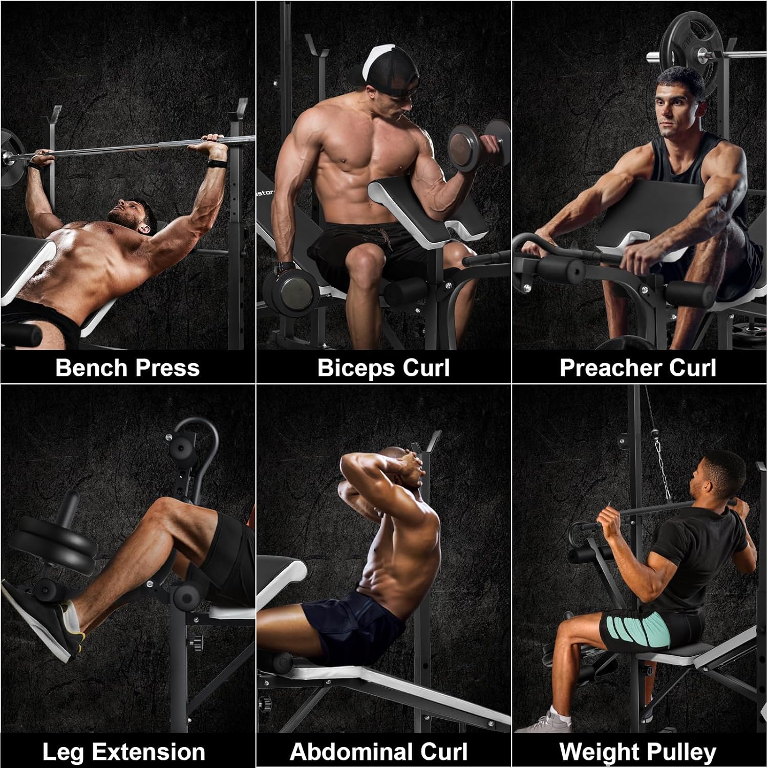 Adjustable Olympic Home Gym Weight Bench