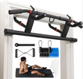 Doorway Pull‑Up Bar With Resistance Bands