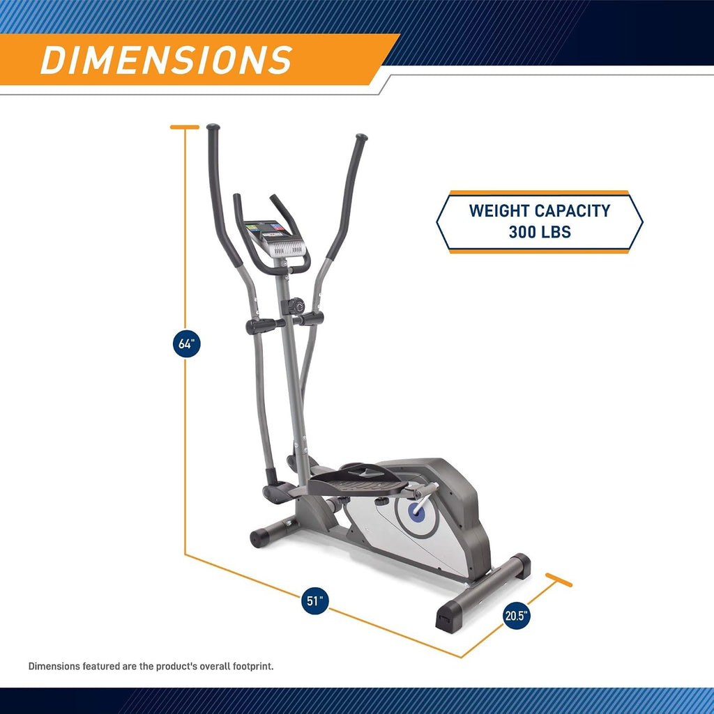 Magnetic Home Cardio Elliptical Trainer Machine
