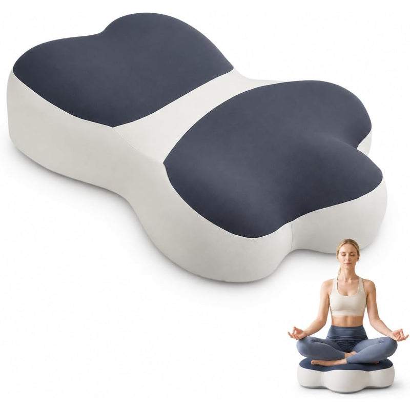 Ergonomic Memory‑Foam Yoga Floor Cushion