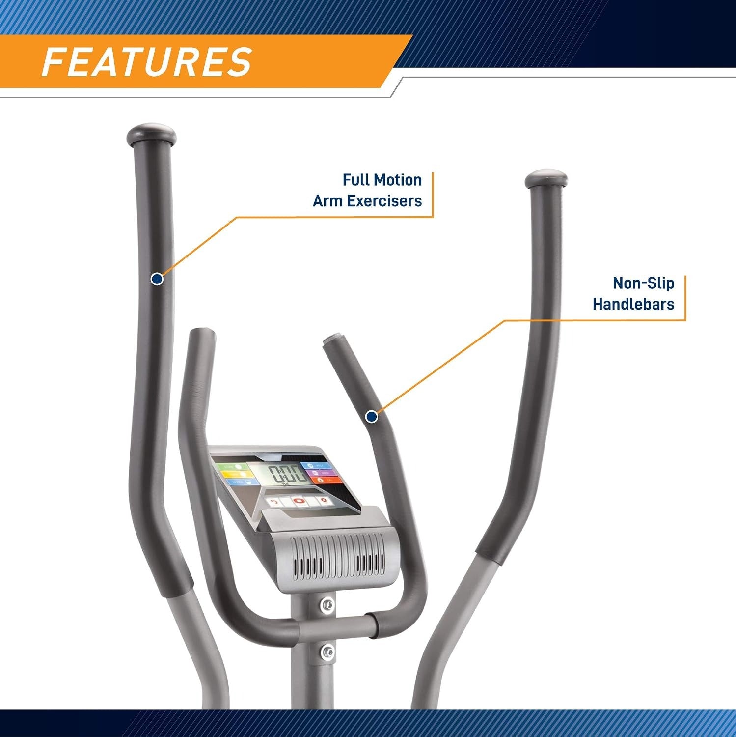 Magnetic Home Cardio Elliptical Trainer Machine